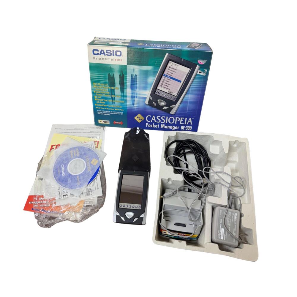 Vintage Casio Cassiopeia pocket manager BE-300